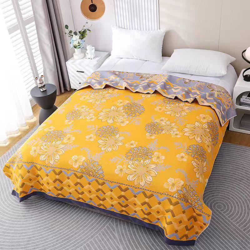 Six-Layer Gauze Adult Blanket, Air Conditioning Blanket, Summer Quilt, Towel Blanket, Gauze Cover Blanket