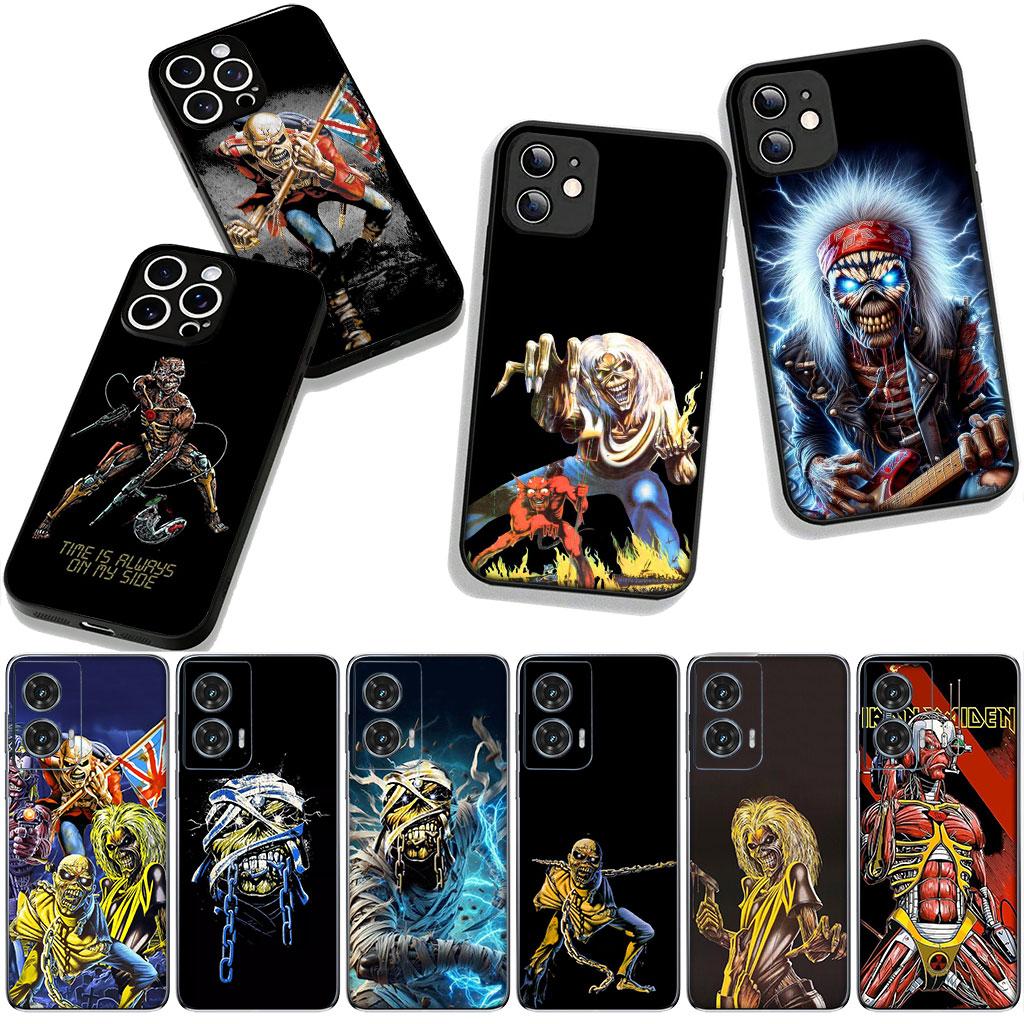 Cover for OPPO A54 A40 A60 A80 A18 A16 A17 A38 A78 A79 A57 A55 A3 Pro A96 A15 A12 Phone Case I-Irons Cool M-Rocks M-Maidens