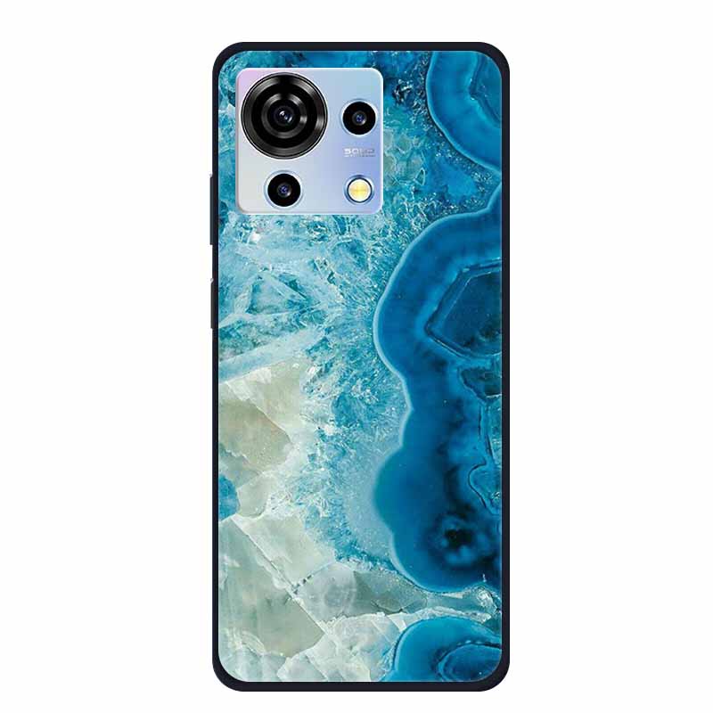 Phone Case For ZTE Blade V50 Vita Marble TPU Soft Silicone Cover for ZTE BladeV50 Vita V50Vita Cases Mica Painted Colorful Para