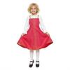 European Folk Dress Costume For Girls With Uniform Fabric For Stage Performance