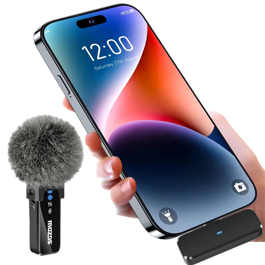 Mozos Mx2-Single 2.4 Ghz Wireless Microphone For Phone