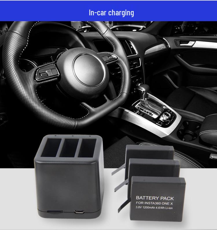 FUYALIN Charger Kit for Insta360 One X Camera Battery Accessories