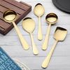 5 Pieces Stainless Steel Serving Spoons Set for Dining Table/Kitchen, 1.8 mm Heavy Gauge