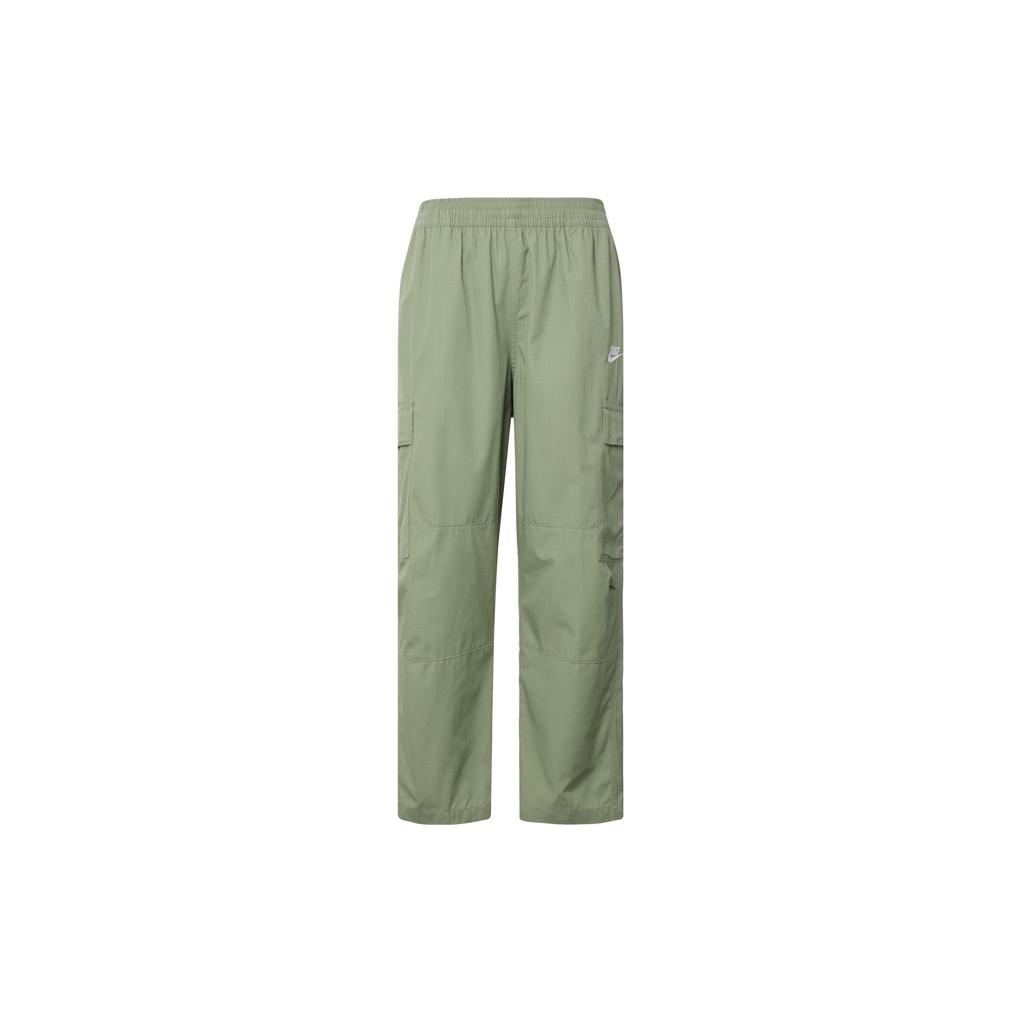 Nike Casual Pants Men's Oil Green Moderate Straight Fit Pants DX0614-386