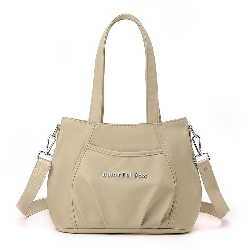 New Women's Shoulder Bag Outdoor Leisure Large Capacity Tote Bag Simple Messenger Bag