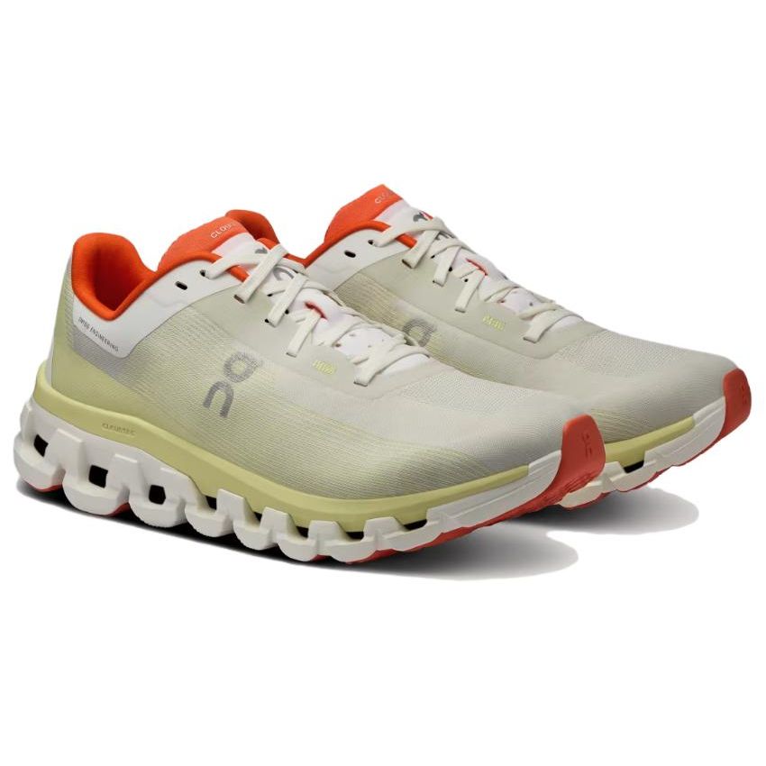 ON  Cloudflow 4 White Hay Women Sneakers Yellow 3WD30111018