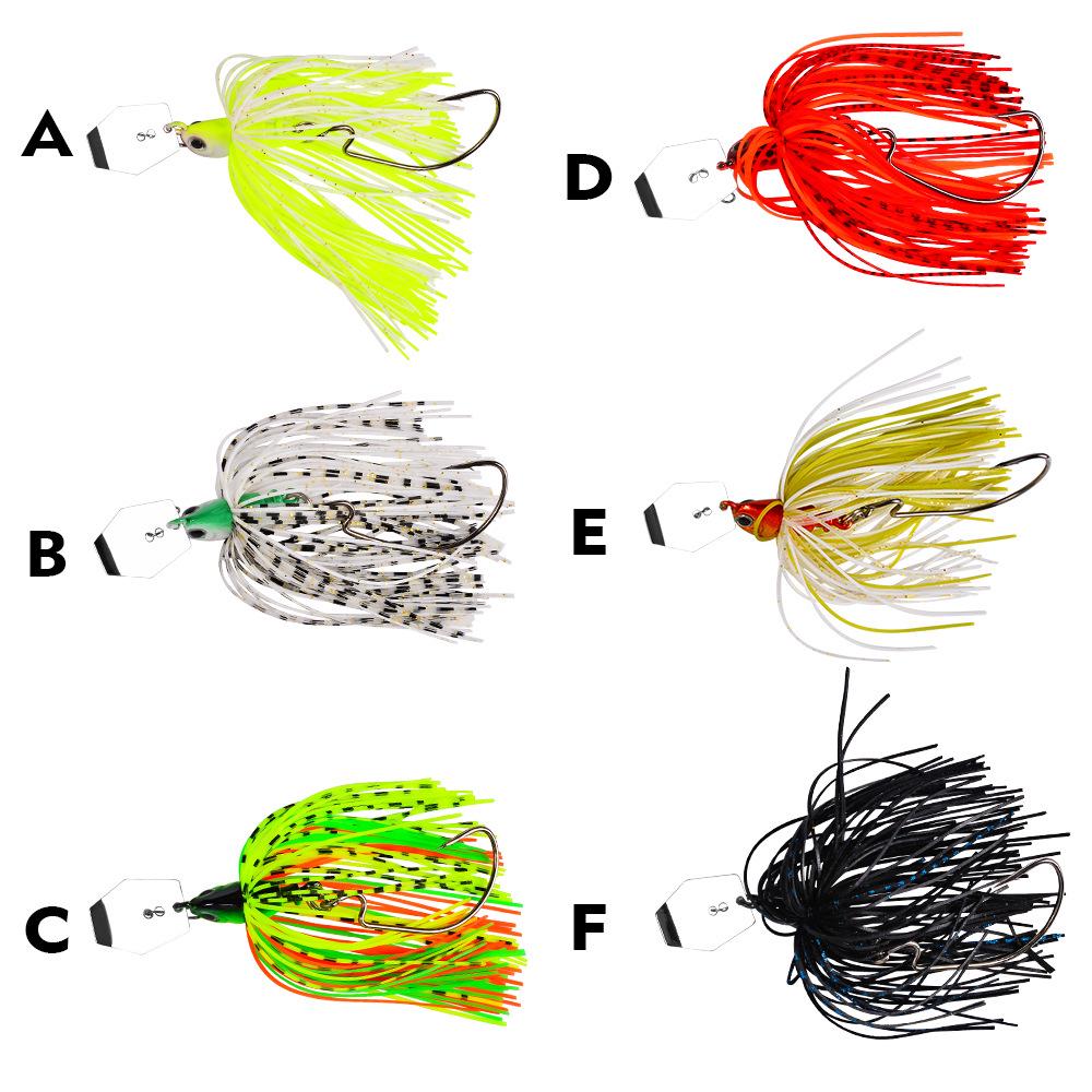 Bearded Man Anti-Snag Tassel Spinner Jig – Artificial Fishing Bait