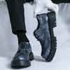 Zapatos Oxford de Moda para Hombre con Cordones Negros de Suela Gruesa Resistentes al Desgaste Negocios Marca Zapatos Formales para Hombre Zapatos Sociales de Lujo