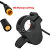 300X Throttle for Electric Bicycle Scooter Thumb Accelerator 24V 36V 48V 72V Right/Left Hand Universal Accessory Throttles 2