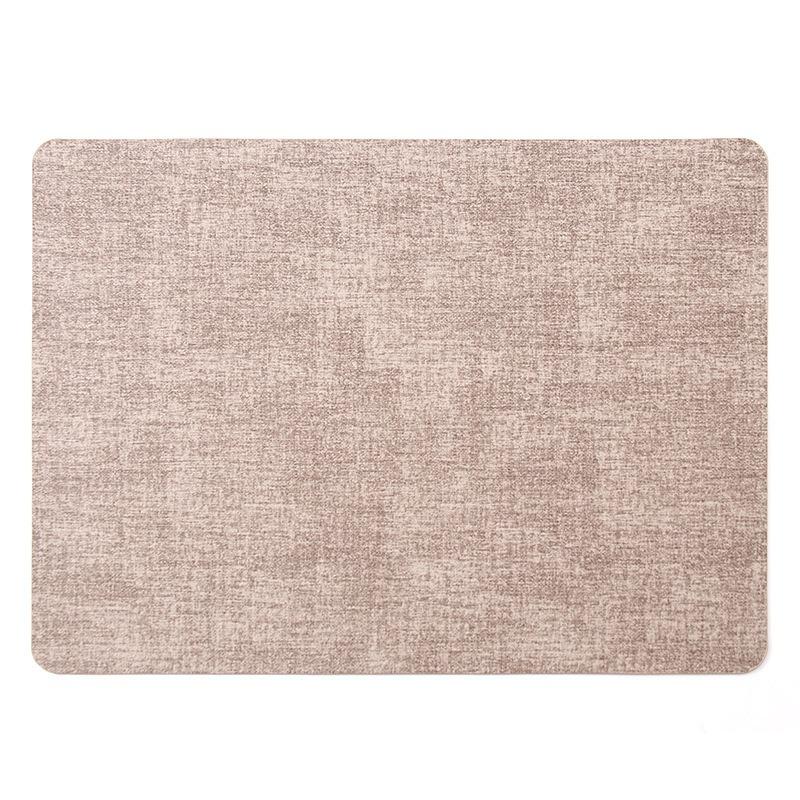 6PCS waschbare Tischsets rutschfeste wärmeisolierende PVC-Tischset für Esstisch Küchenzubehör