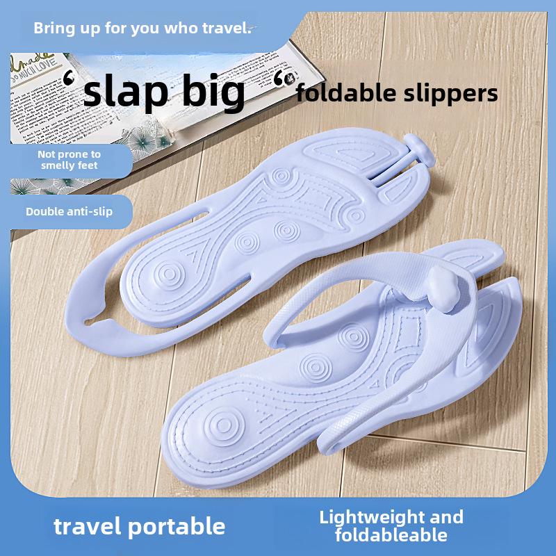 

Портативные одноразовые складные пляжные тапочки для летних путешествий 38-39