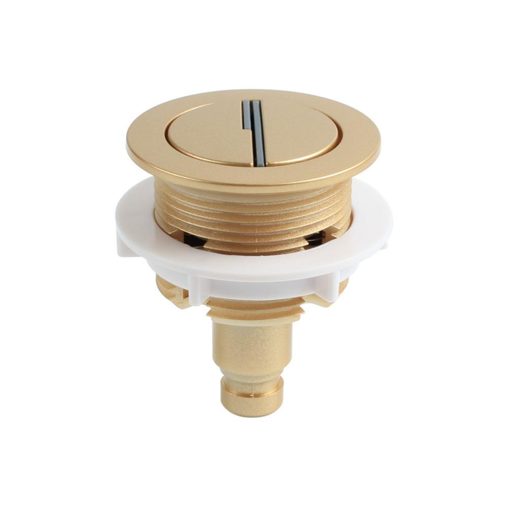 Chrome Plating Toilet Push Button Water-Saving Water Tank Push Button Bathroom Fittings