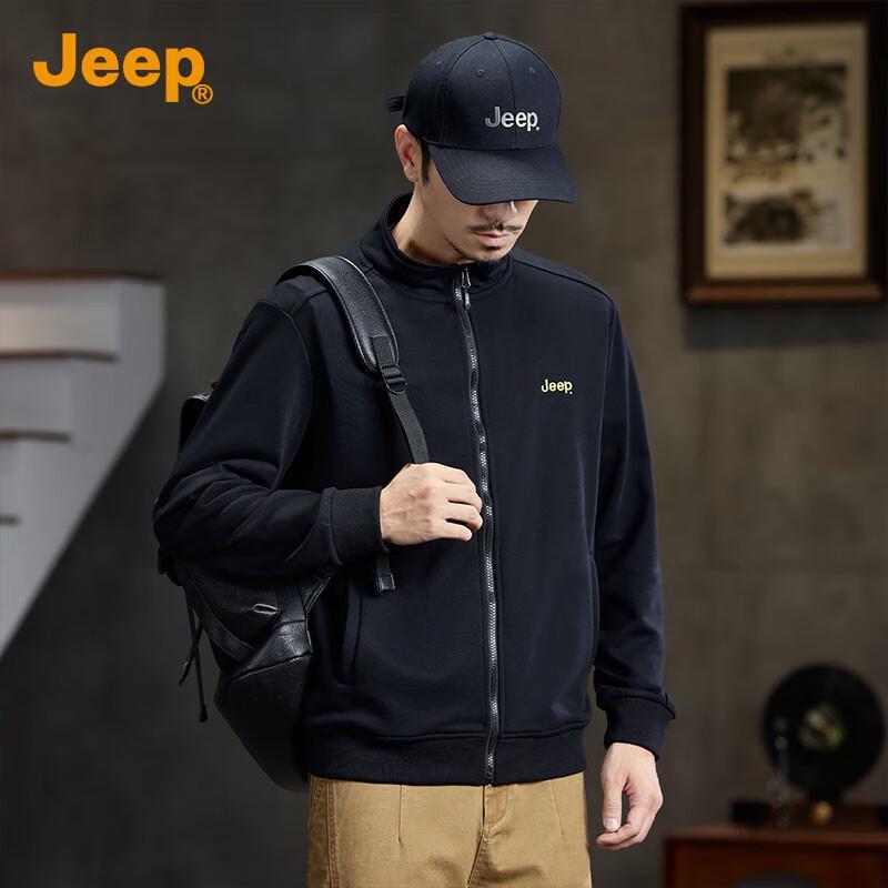 Jeep Men s Fall Casual Full-Zip Sweatshirt L