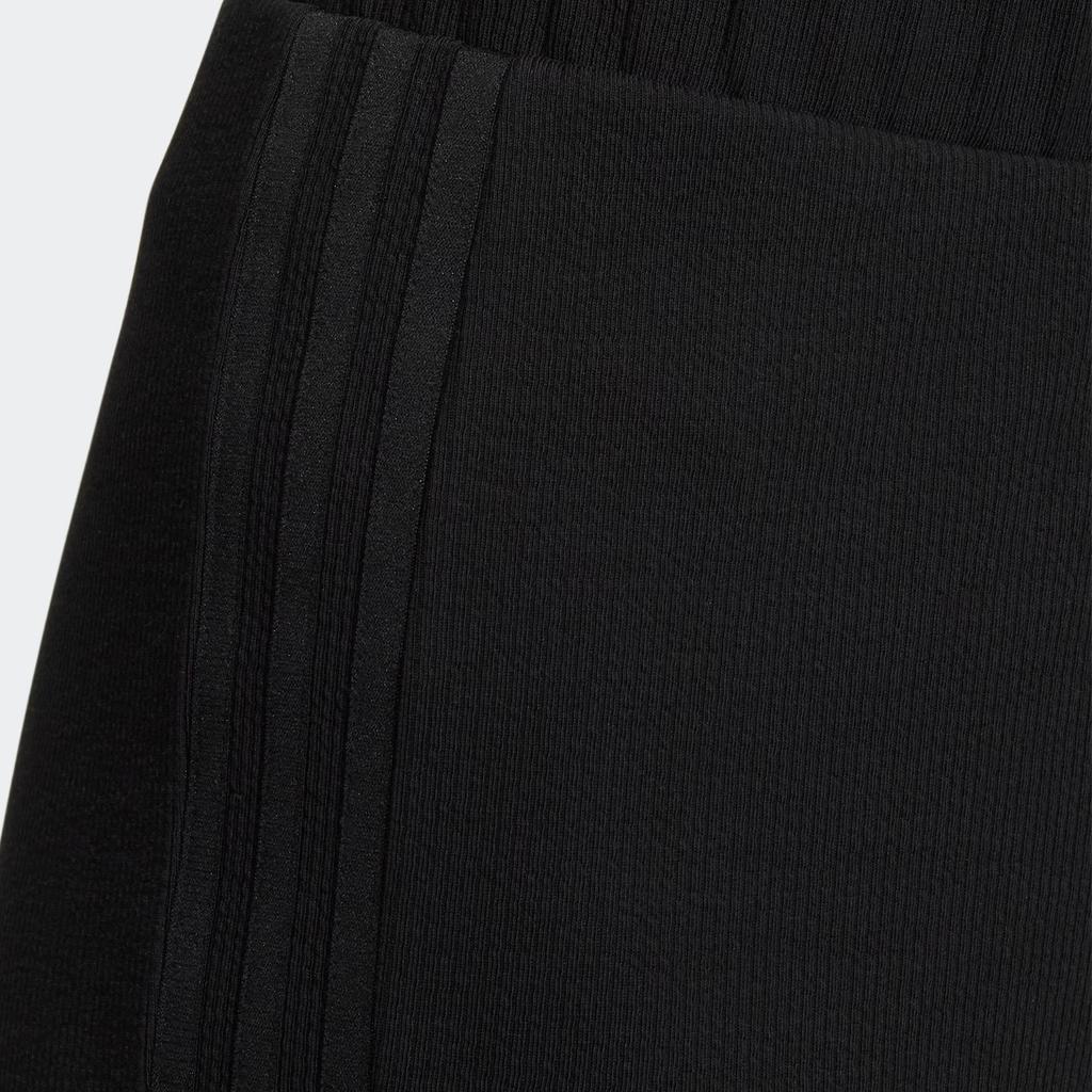 Adidas Originals Trefoil Solid Color Logo Print Elastic Straight Leg Track Pants Women Bottoms Black HY1359