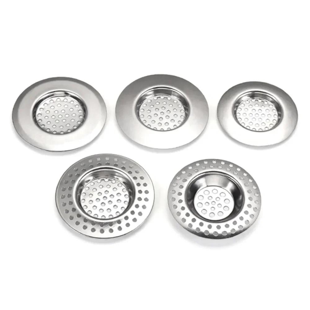 Kitchen Sink Mesh Filter Stainless Steel Drain Mesh Protects From Clogging Kitchen Fittings
