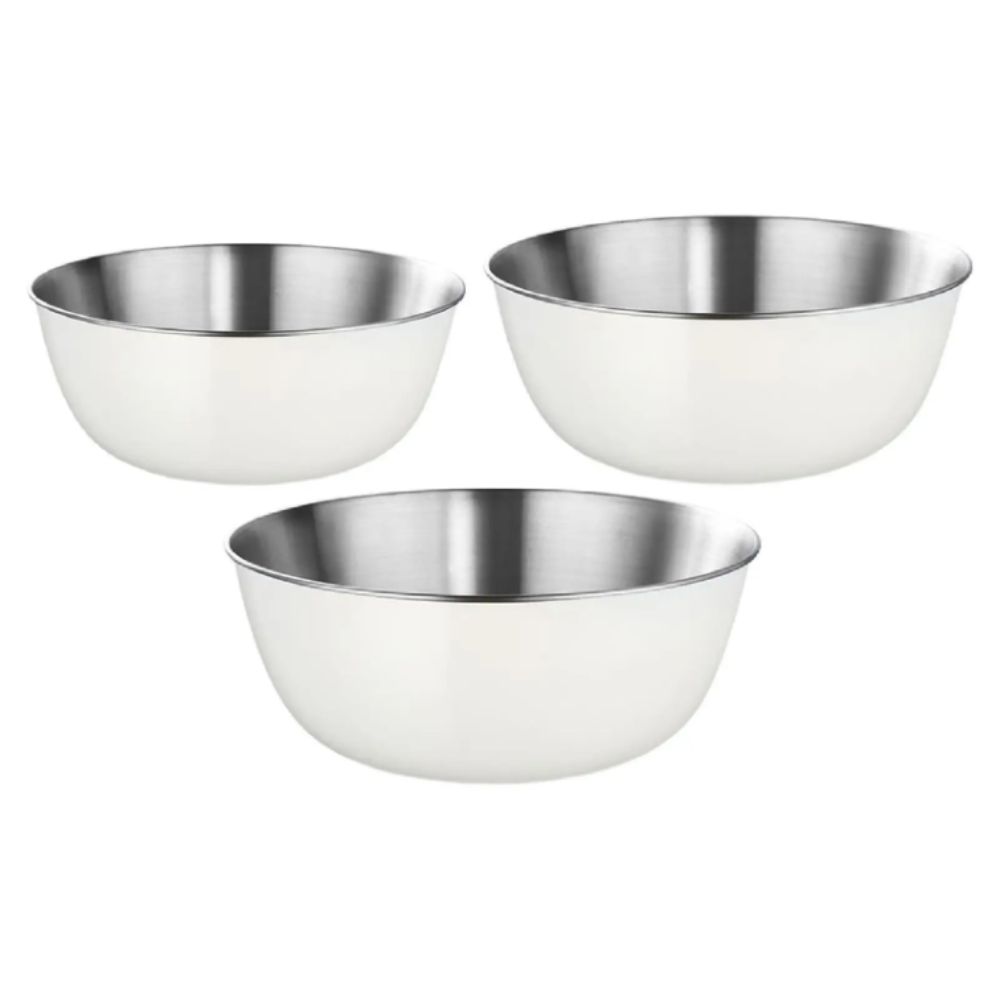 Anti-scalding Salad Mixing Bowl Sets Large Capacity Kitchen Storage Bowls  Salad Making
