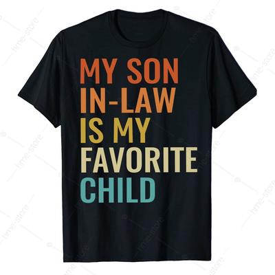 O genro é minha sogra engraçada favorita, sogro, camiseta retrô unissex