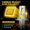 AUXITO H4 LED Headlight Bulbs Kit 100W 30000LM HiLo Beam Super Bright White EOA