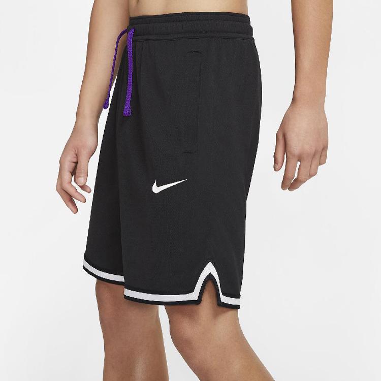 Nike DNA Summer Hoops Basketball Shorts With Drawstring Men Bottoms Black CW7389-010