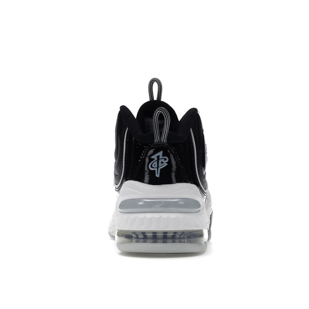 Nike Air Penny 2 Black Patent Unisex Sneakers Multi-Color White Football-Grey DV0817-001