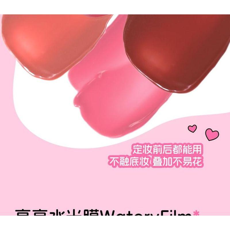VEECCI - Heart Pudding Lip & Cheek Multi-Use Cream - 4 Colors