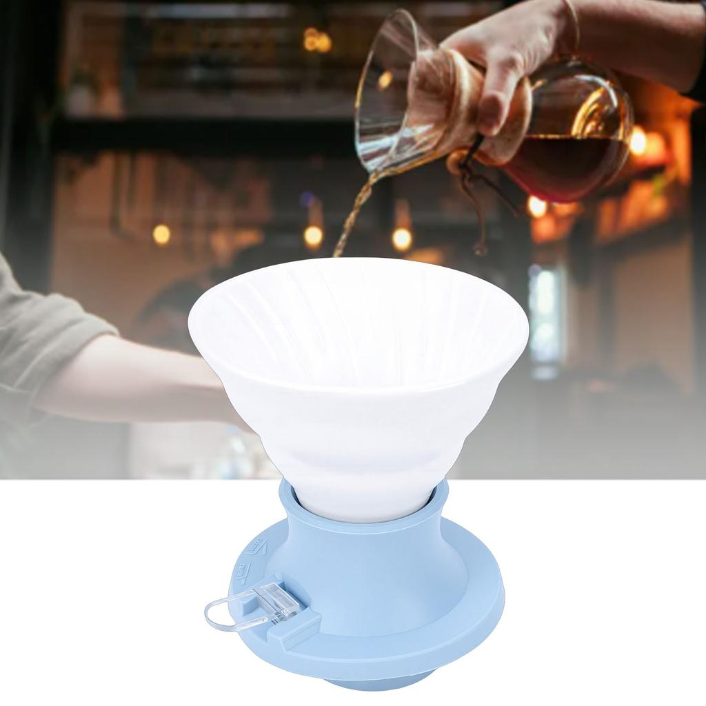 Pour Over Coffee Dripper Heat Proof Portable Ceramic Immersion Dripper for Manual Brew Maker
