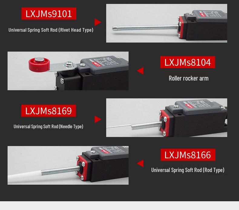 DELIXI LXJMs8108 Roller Mechanical Limit Micro Switch