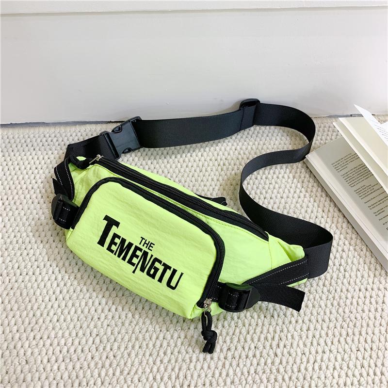 Women's Sport Chest Bag Letter Printed Crossbody Bag