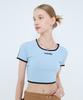 LARTIGENT L4 Line Crop Knit(Sky Blue)