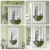 Waterproof, Wrinkle-Resistant, Easy-Clean, Anti-Fade Decorative Shower Curtain - Thick, Moisture-Proof Print for Bathrooms