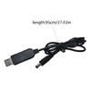 USB To DC5.5x2.1mm Power Regulator Charging Cable Cord 5V To 9/5/12V Voltage Step Up Converter Cable Booster Line