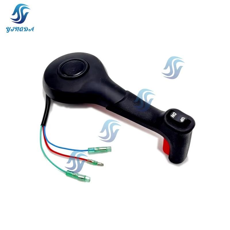 881148T03 For Mercury Outboard Mariner Side Mount Remote Control Box Handle With Tilt Trim Switch Boat Accessories