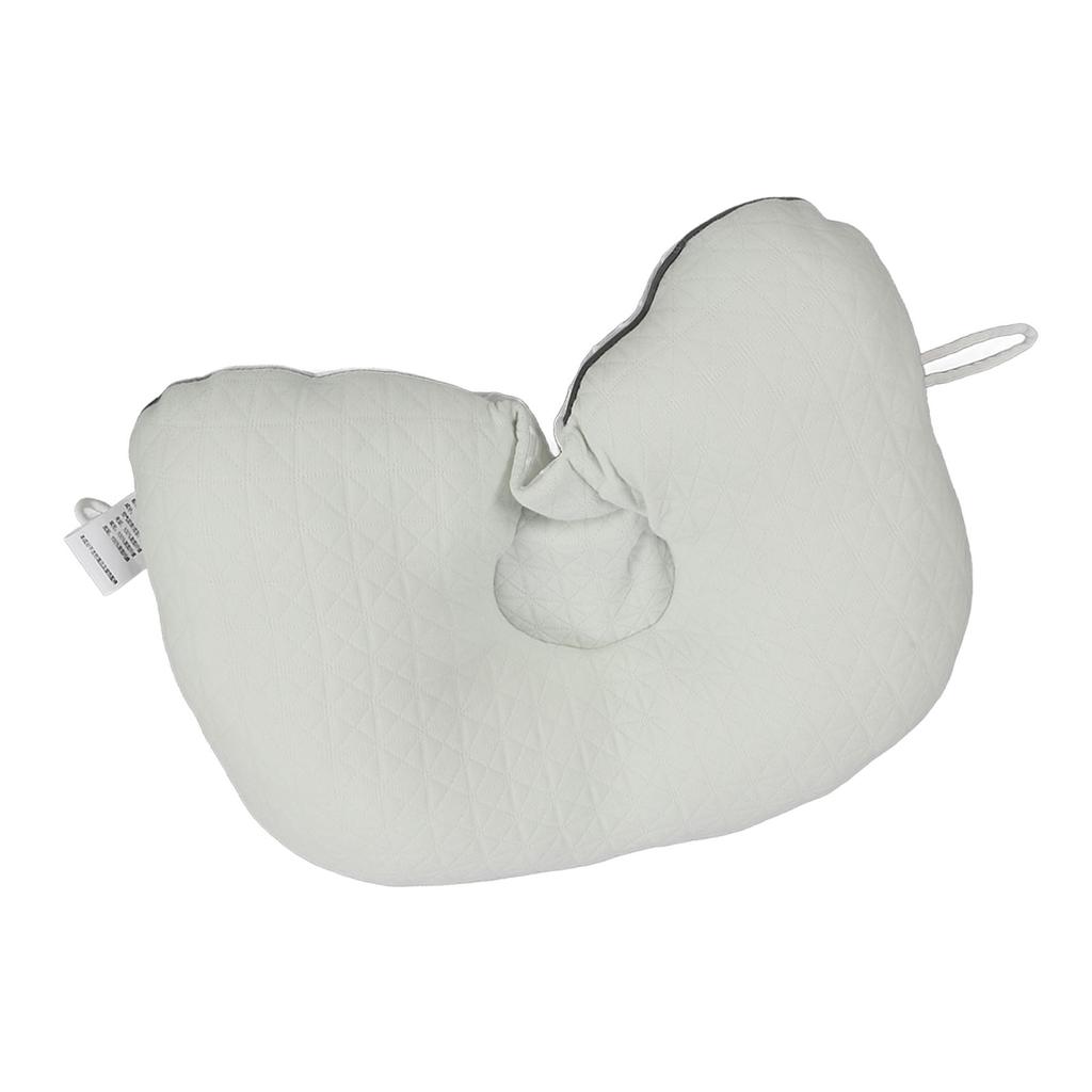 Baby Head Pillow U Shaped Soft Cozy Breathable Infant Neck Pillow with Drawstring for Home Travel
