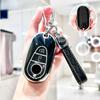 Auto Shell Fob Car Key Case Cover Keychain Holder For Mercedes Benz S350 S400 S500 E300 E350 A C E S Class Gle Gls Amg W206 W223