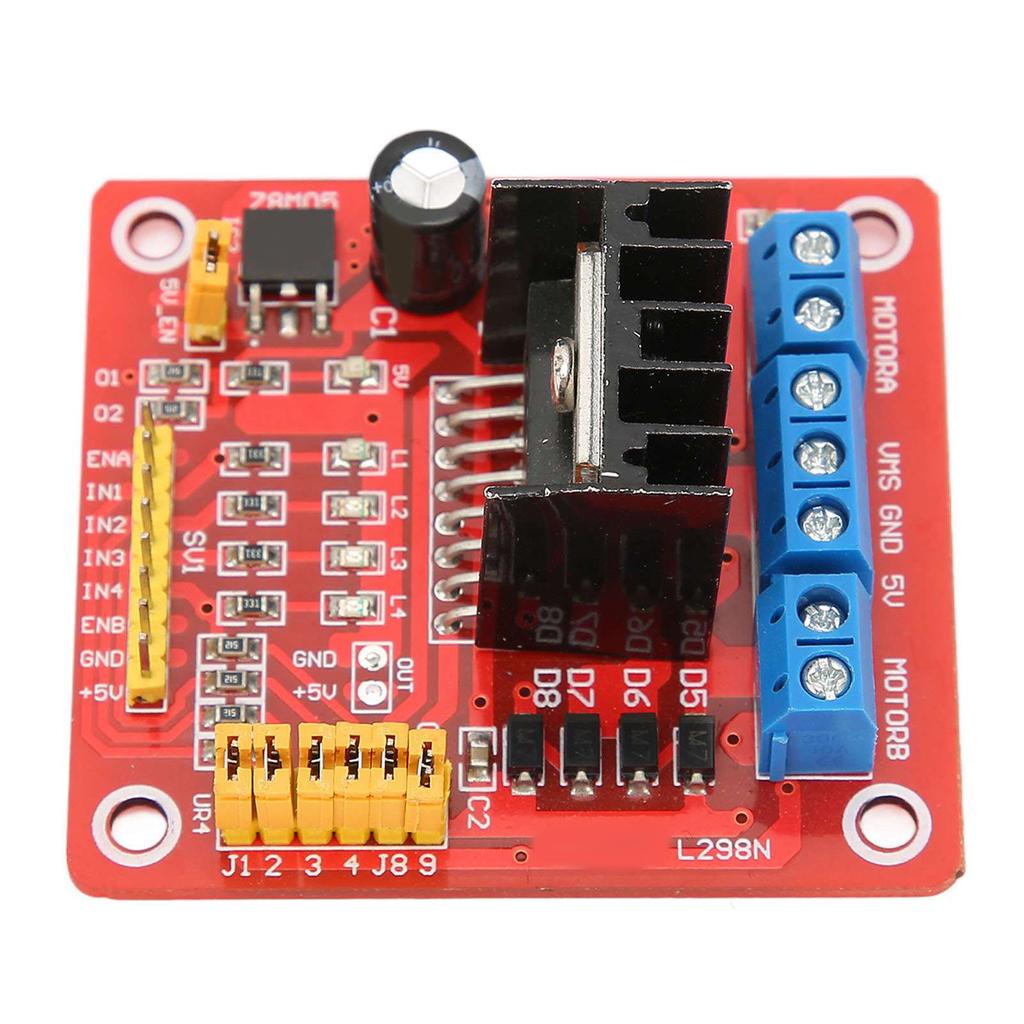Moduł sterownika silnika krokowego DC L298N Dual H Bridge Wielofunkcyjna płyta sterująca silnikiem
