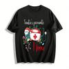 Santa's Favourite Nurse Christmas Themed Nursing Graphic Tee Pure Cotton T-shirt
