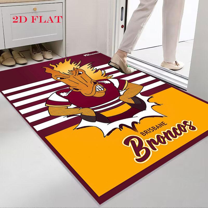 Broncos Nation Carpet Rug for Living Room Bedroom Home Sofa Decoration,Kids play Nonslip Floor Mat