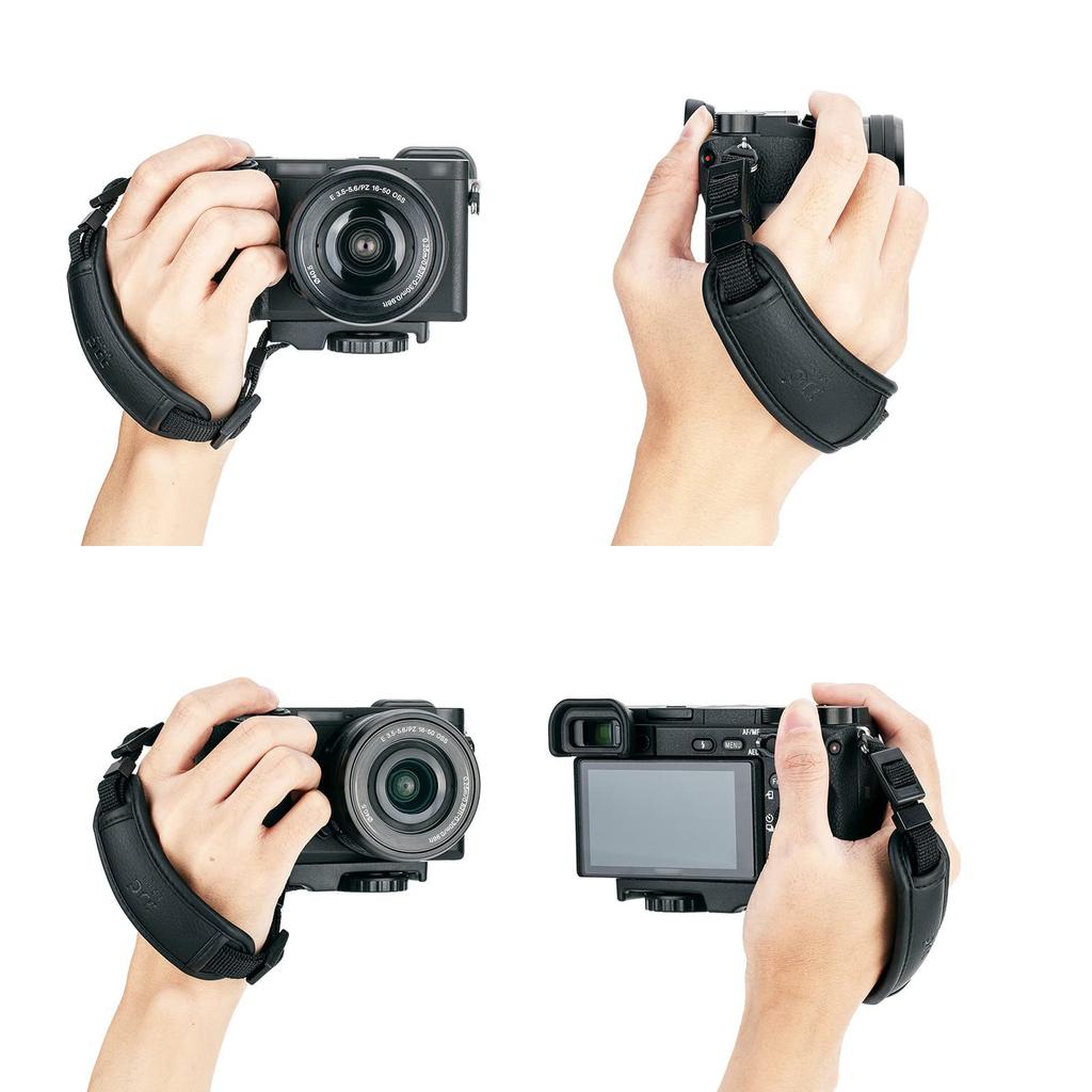 JJC Camera Handle Camera Wrist Strap with Adjustable Drop Prevention for Sony A7 III A77 Canon EOS R6 Mark M6 Cameras Strap, Strap, Grip, Strap,