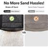 Oversized Mesh Beach Bag With 9 Pockets Quick Dry Sand Free Toy Organizer Tote Pool Cruise Travel Must Haves