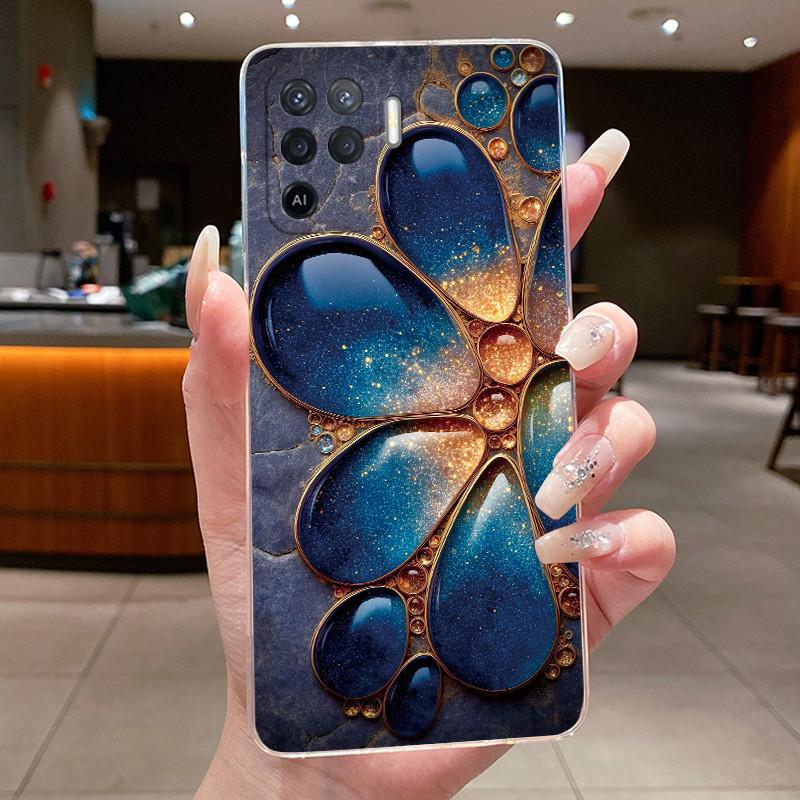 Case For Oppo Reno 5 Lite 5F A94 4G Phone Case Cute Luxury Cool Boys Girls Transparent Soft TPU Cover For Reno5 Lite 5 F Funda