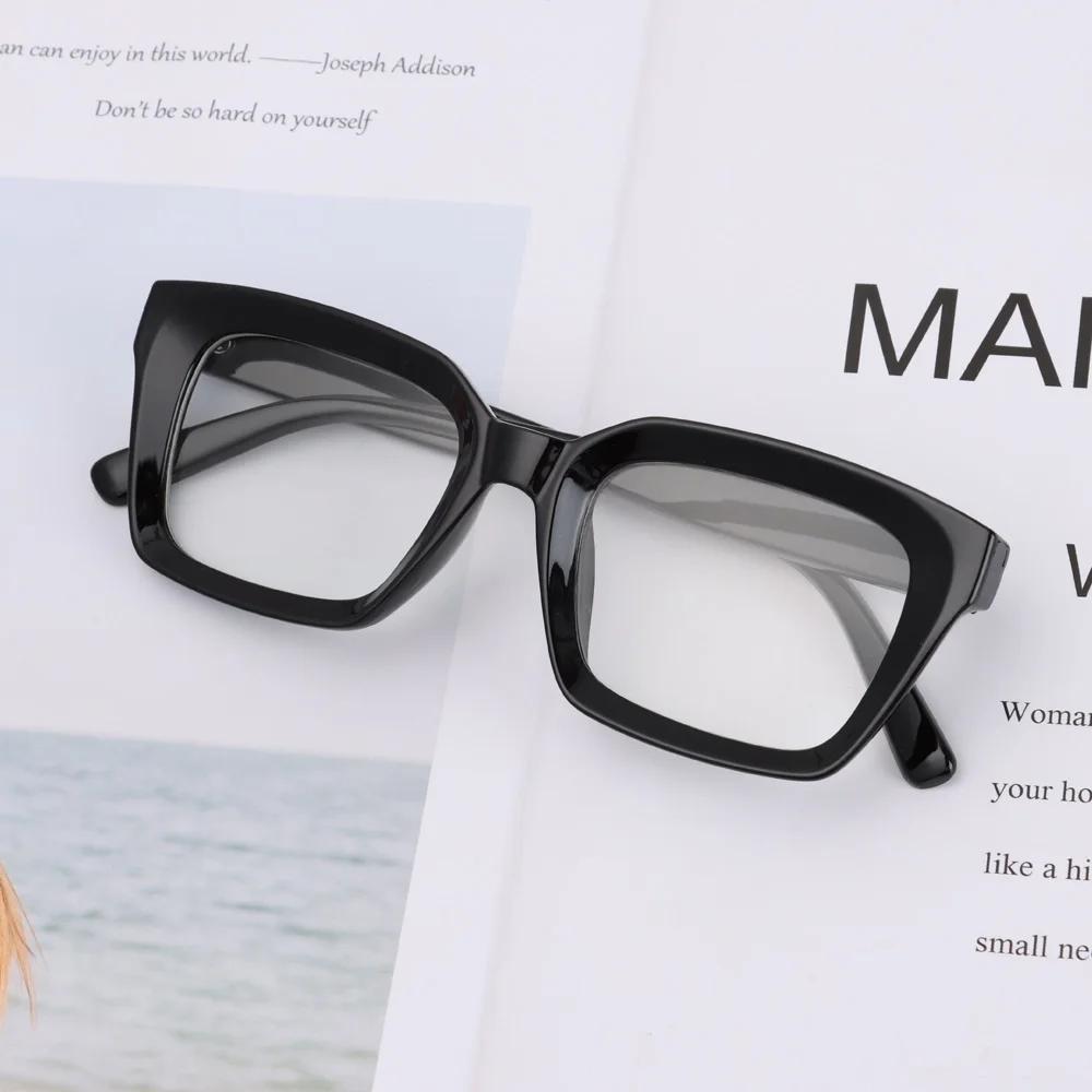 Fashion Square Reading Glasses for Men Women Large Frame Presbyopia Eyeglasses High-definition Eyewear Diopter +1.0~+4.0