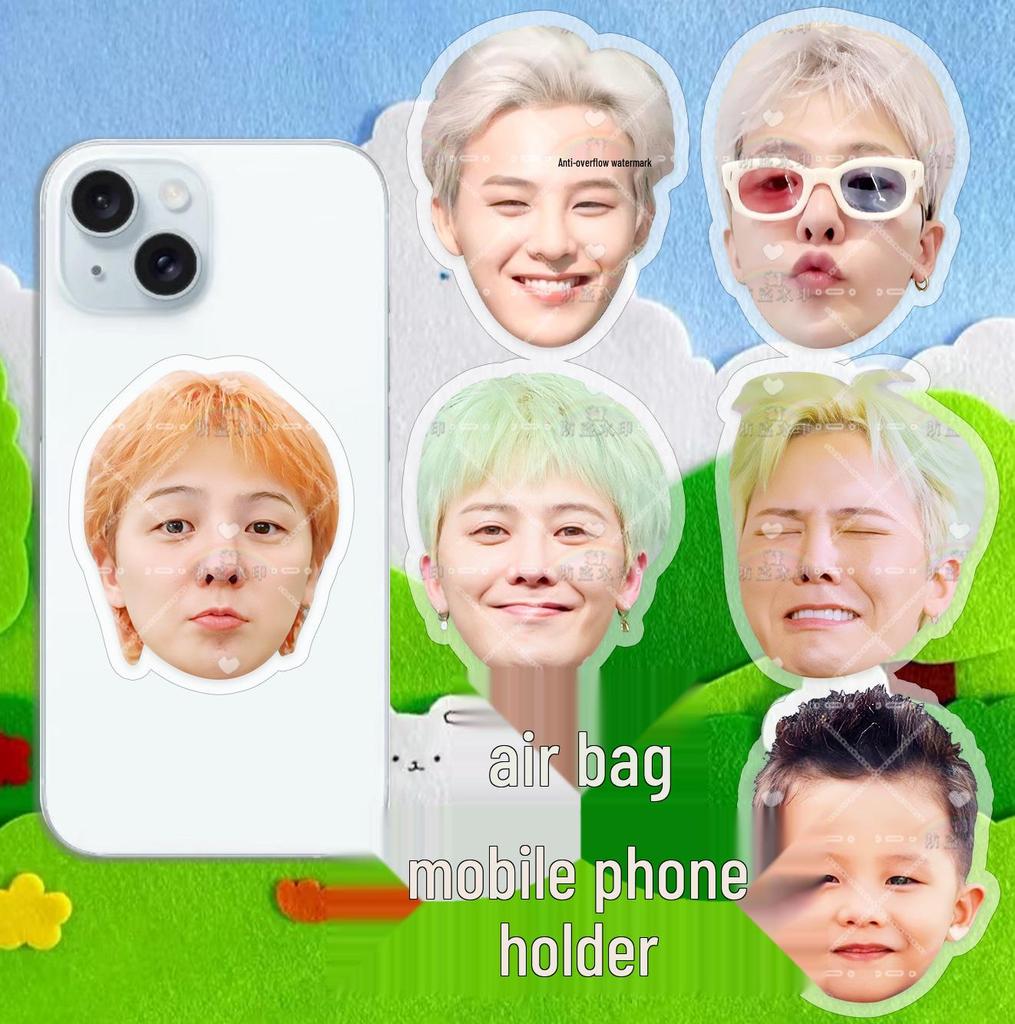 G-DRAGON Star Acrylic Phone Grip & Stand - Creative Logo Avatar Accessory