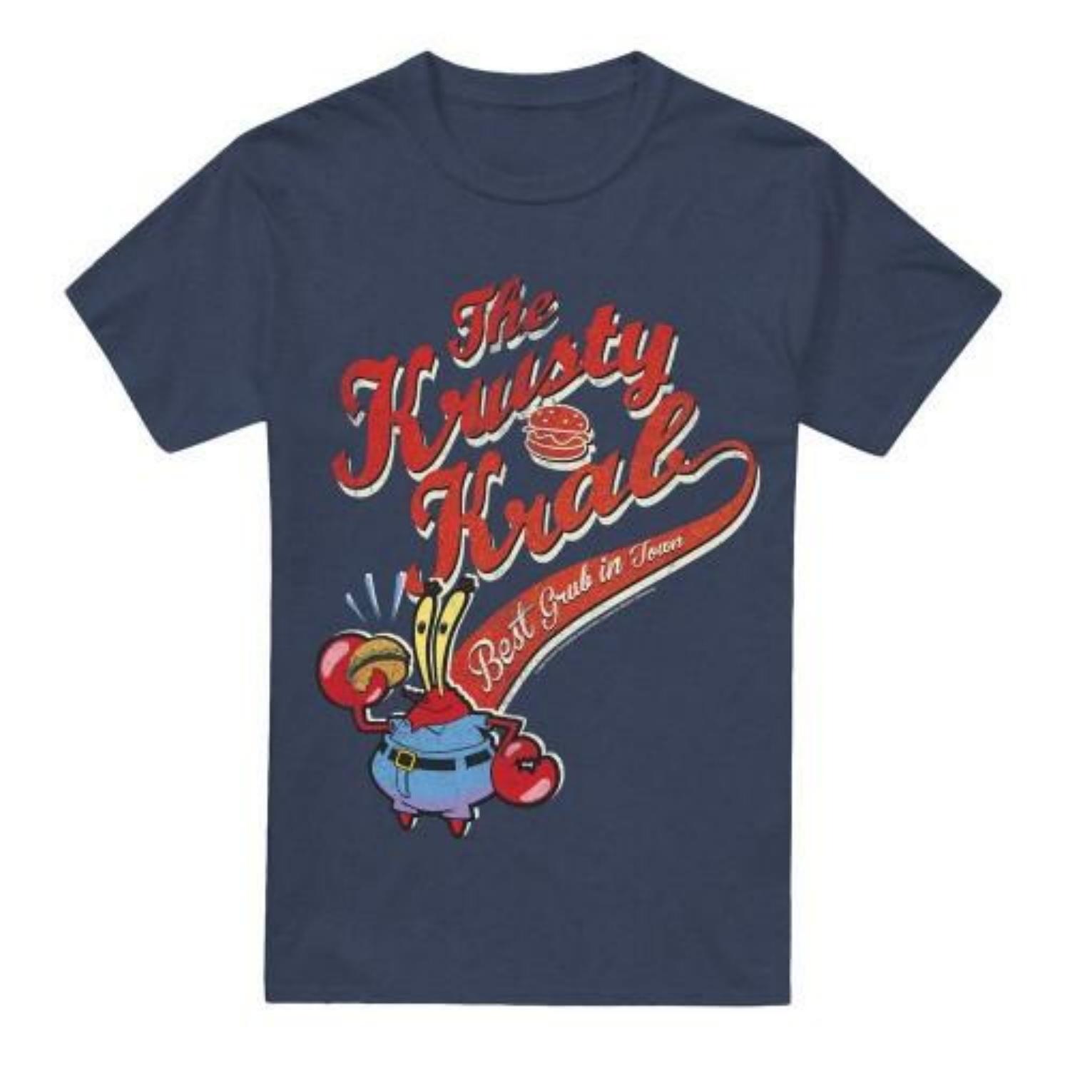 

SpongeBob SquarePants Unisex Adult The Krusty Krab T-Shirt S разноцветный