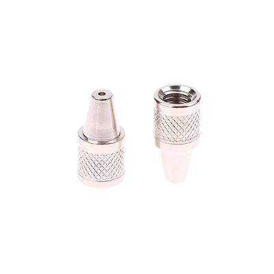 1Pc 1.2Mm/1.6Mm Nozzle Iron Tips Metal Soldering Welding Tip For Electric Vacuum Solder Sucker/Desoldering Pump Welding Tool