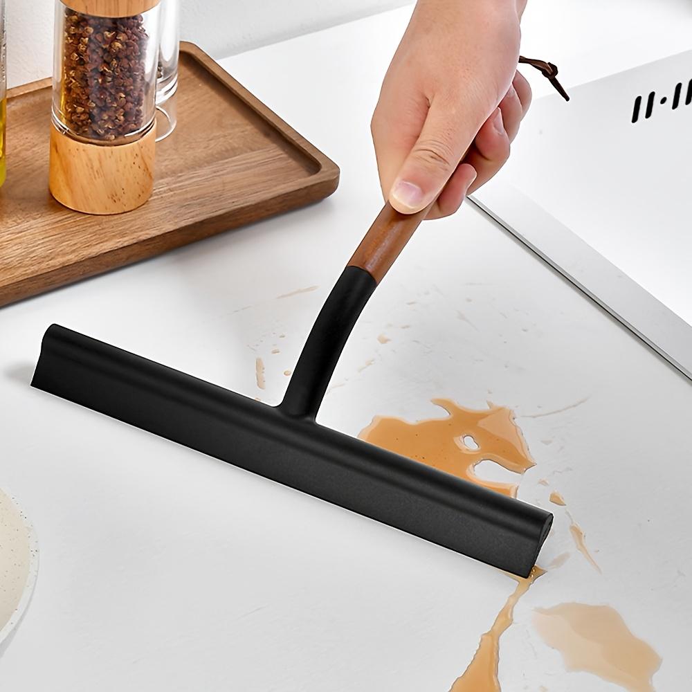 Tergicristallo in Silicone per la Pulizia di Lavelli da Cucina e Bagno, uno Strumento Domestico che Può Essere Appeso per un Facile Utilizzo