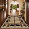 Retro Style Big Size Carpet Living Room Non-slip Animal Pattern Study Soft Decoration Rug Easy Clean Entrance Door Mat Lint-free