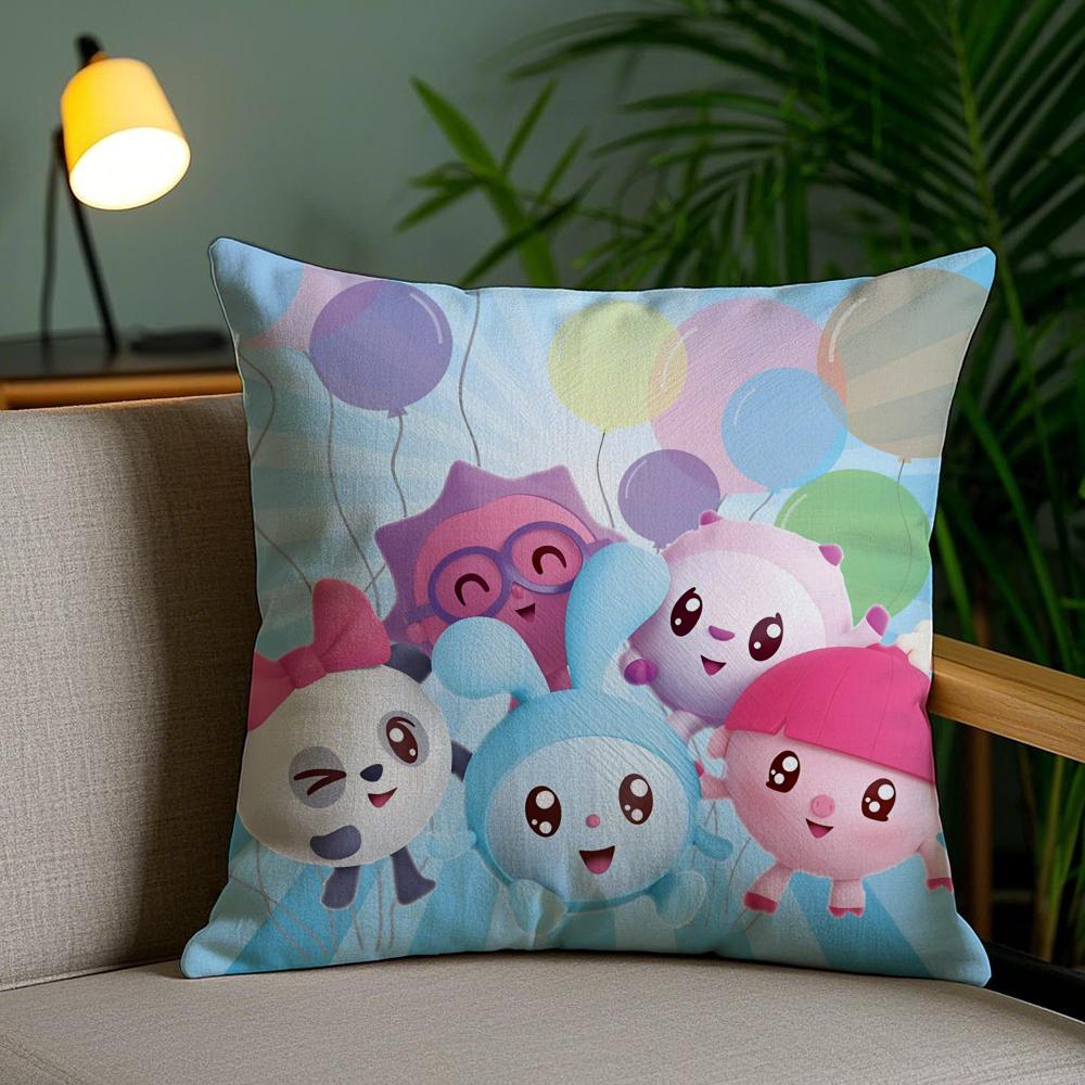 BBabyRikiS ANIME Pillow Case Silky Elegant Comfort Sofa Bed Invisible Zipper