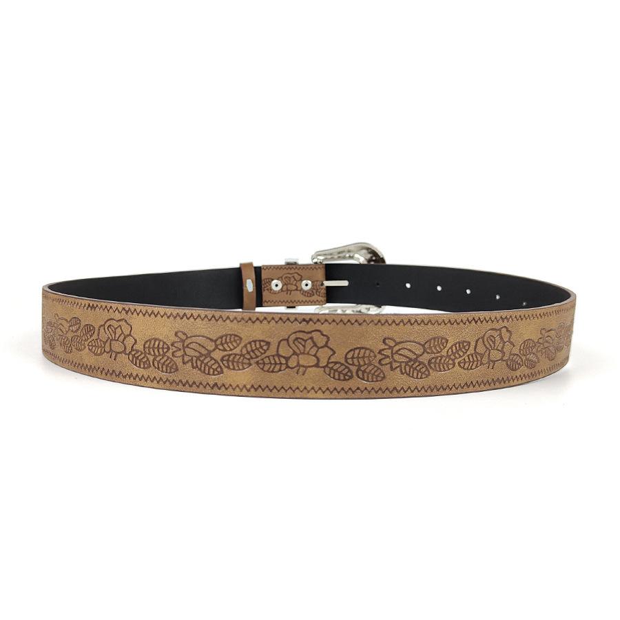 Clasic Brown Women Fashion Belt Adjustable for Dress Jeans, Bohemian Vintage Waist Belt for Women