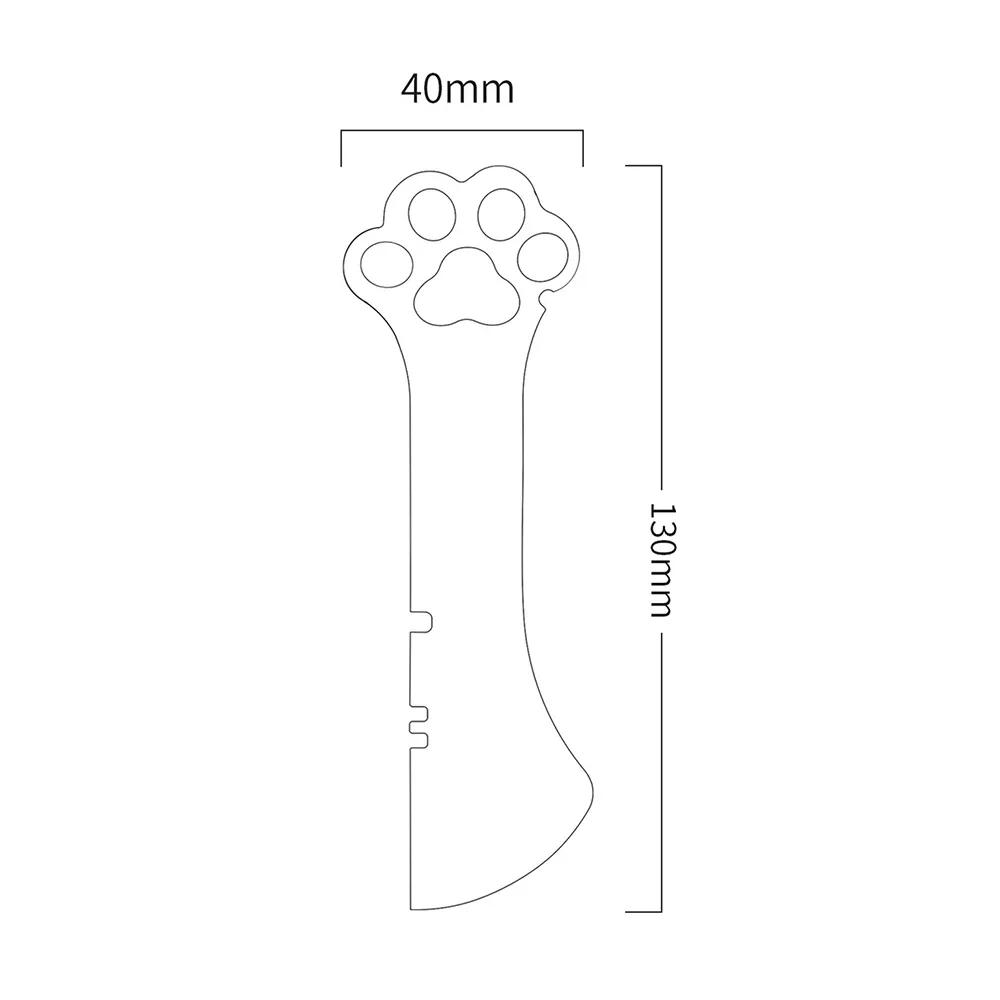 Wielofunkcyjna łyżka do puszek dla zwierząt otwieracz do słoików z tworzywa sztucznego łopatka do karmienia szczeniąt łopatka do karmy dla kotów i psów naczynia dla zwierząt akcesoria dla zwierząt