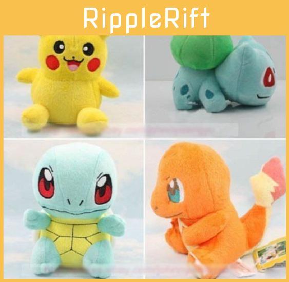 Toy Pokmon Plush Animal Squirtle Charmander Stuffed Toy Gift For Decoration Fans